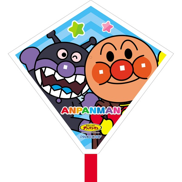 Ikeda Kogyo 000830270 Anpanman Triple Kite with Kite Line, 114.8