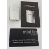 Dupont S.T. Dupont MiniJet Torch Flame Lighter, Chrome Grey, 10020