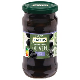 Kattus Pitted Spanish Black Olives 160g