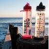 Thirstme Lilac 900ml Hydration Tracker water bottle