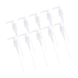 Baluue 15pcs Plastic Pp Pump Head Travel Bottle Pump Emulsion Press Bottle Accessories Safe for Daily Use
