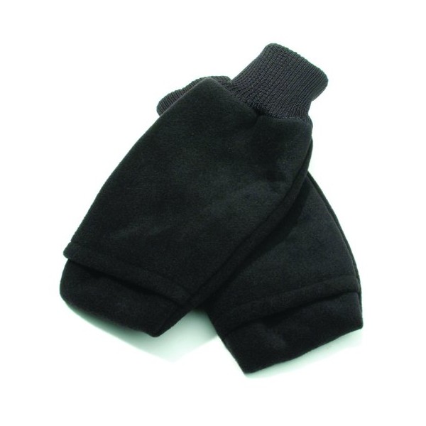 Fleece Open-Ended Winter Pull-Up Mitts Size Medium
