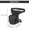 Drop Leg Bag Waterproof Thigh Waist Packs Pouch for Traveling