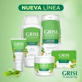 Grisi Crema Facial Aloe Vera Y Ácido Hialurónico, 110g Todo Tipo De Piel Día/noche