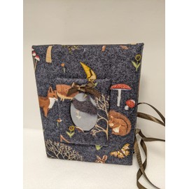 Fox and Mushrooms Photo Album - Holds 100 4x6 Photos - Handmade - Really Cute!