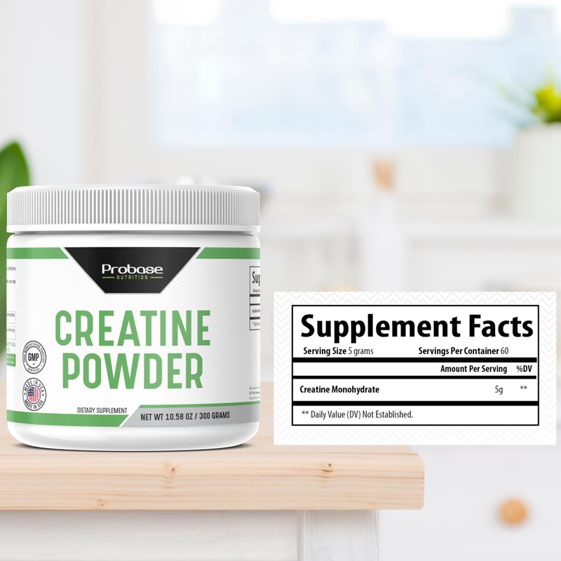 Probase Nutrition Creatine Powder 300 Grams