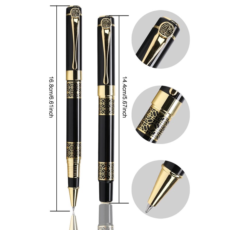 YIVONKA Ballpoint Pen Black Refill,business pens,Luxury Pen,Best Ball Pen Gift