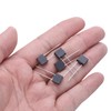QUARKZMAN 10pcs DIP Mounted Miniature Square Carrier Micro Fuse for