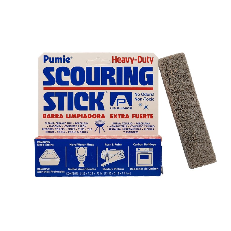 PUMIE Scouring Stick, 8 Pack, US Pumice Pummis Stone, Remove