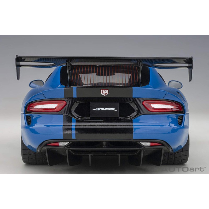 AUTOart 71734 1/18 Dodge Viper ACR Blue/Black Stripe Finished Product