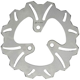 Bike Parts Center (Bike Parts Center) Wave Disc Grand Axis Jog ZR Z Aprio Type II 200mm Wave Disc Rotor with Support 6321