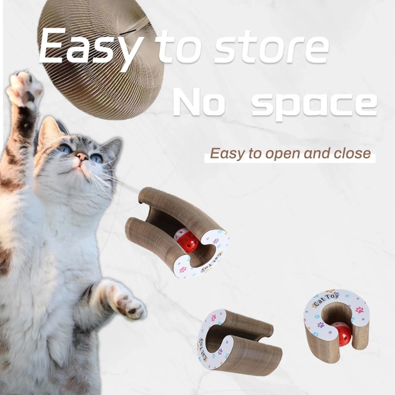 Yangmu 2 PCS Kitty Kurlz Cat Toy Magic Organ Cat