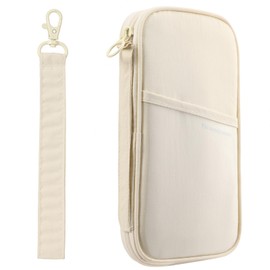 SEPWIK Travel Passport Wallet RFID Family Passport Holder with Hand Strap, Waterproof Travel Document Organizer for Credit Card, Boarding Pass, ID, Money, Flight Tickets Scandihome Series