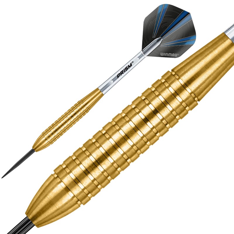 WINMAU Neutron 24 gram Brass Darts with Prism Flights and