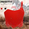 ABCERRSI Motorcycle Number Plate,Plastic Dirt Bike Front Number Cover for