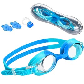 BLAZDEVE Kids Swimming Goggles, Water Pool Goggles, Toddler Swim Goggles No Leaking Anti Fog for Boys Girls, Swimming Goggles with UV Protection (Age 3-12)