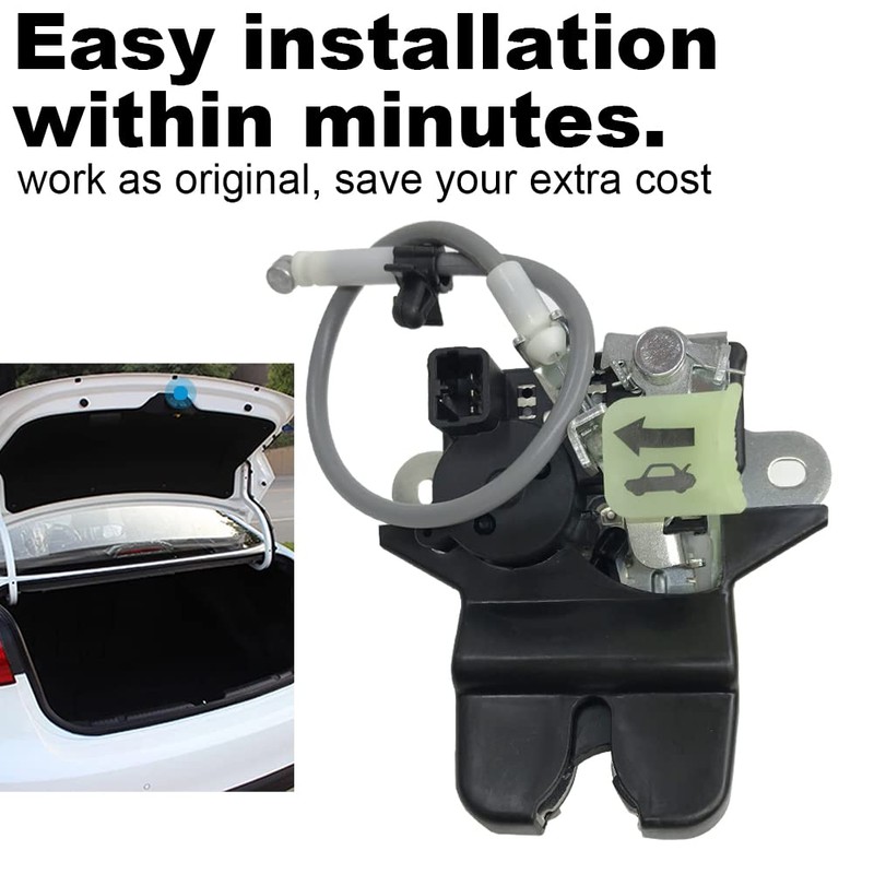Gorniloxam Trunk Latch Lock Actuator, Replacement for 2016-2020 Kia Optima,