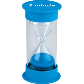 Teacher Created Resources 2 Minute Sand Timer - Medium - 20758,Blue