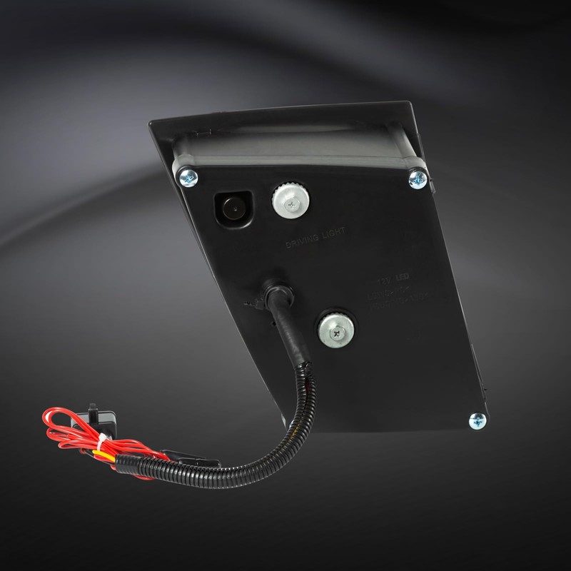 EVERESTHD Pair Fog Lights Performance Fit for Volvo VNL VN