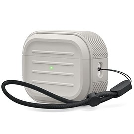 elago Funda Armor con Mosquetón Compatible con AirPods Pro 2 Case, Soporta Carga Inalámbrica, Estuche Resistente a los Golpes, Carcasa Protección...  