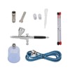 G1/8 Airbrush Kit Spray Gun with Spray Pot Nozzles Needle