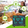 Alpine Industries LED Flashing Eraseable Message Board with Acrylic Writing