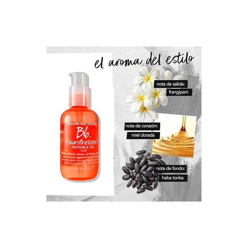 Bumble and Bumble Invisible Oil Aceite Capilar | Protector Térmico