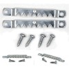 20 Pack - Large Sawtooth Picture Hangers with Screws -