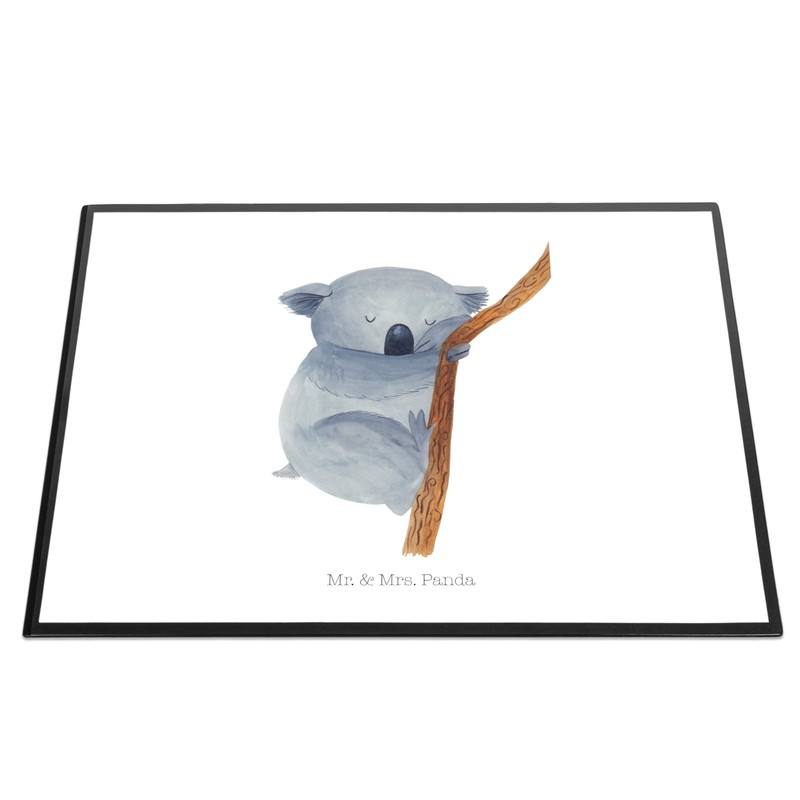 Mr. & Mrs. Panda Koala Bear Desk Mat, Gift, Office
