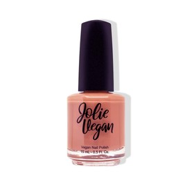 Jolie Vegan Nail Polish - PETA Certified, Non-Toxic Formula, 11-Free, 0.5 Fl. Oz. (15 mL) (All Is Well)