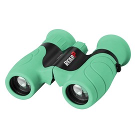 REAPP Binoculars for Kids High-Resolution 8x21, Gift Boys & Girls Shockproof Compact Bird Watching, Hiking, Camping, Travel, Learning, Spy Games Exploration, Mint Green, B2050