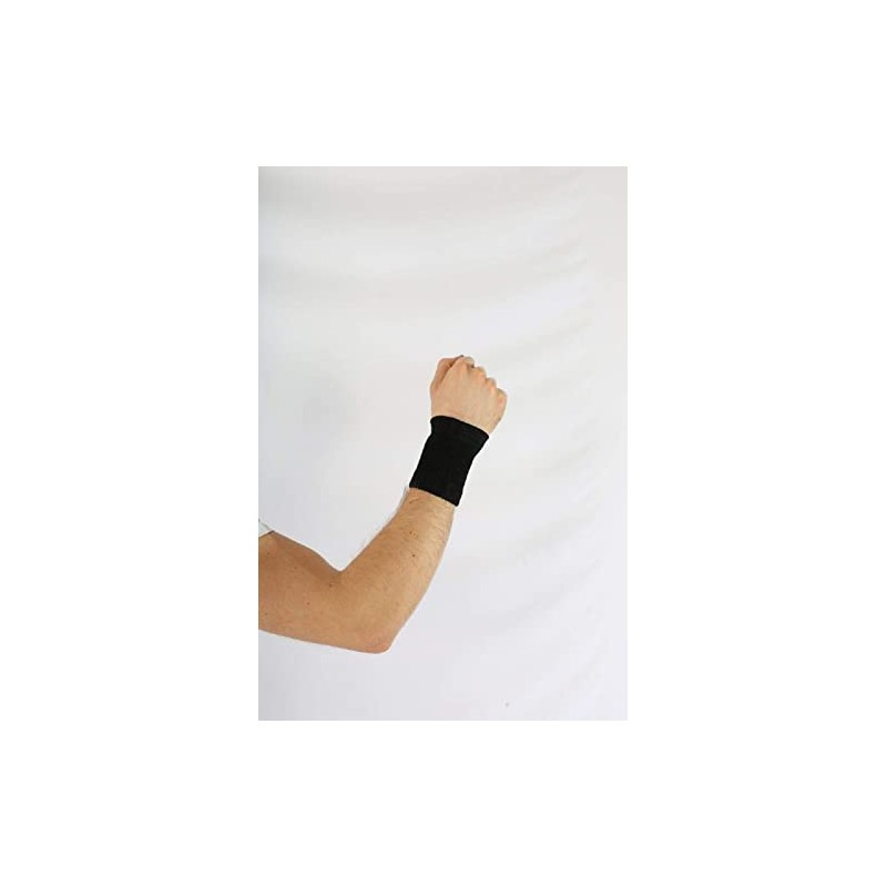 Antar AT53018 Wrist Bandage with Elastane Black