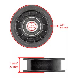 For John Deere Transmission Idler Pulley For John Deere X105 X106 X110 X115R X116R GX20287