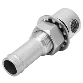 Fuel Cell Vent Fuel Breather Vent 316 Stainless Steel Straight Fuel Breather Vent 316 Stainless Steel Boat Cabin Oiling Fueling Port Vent