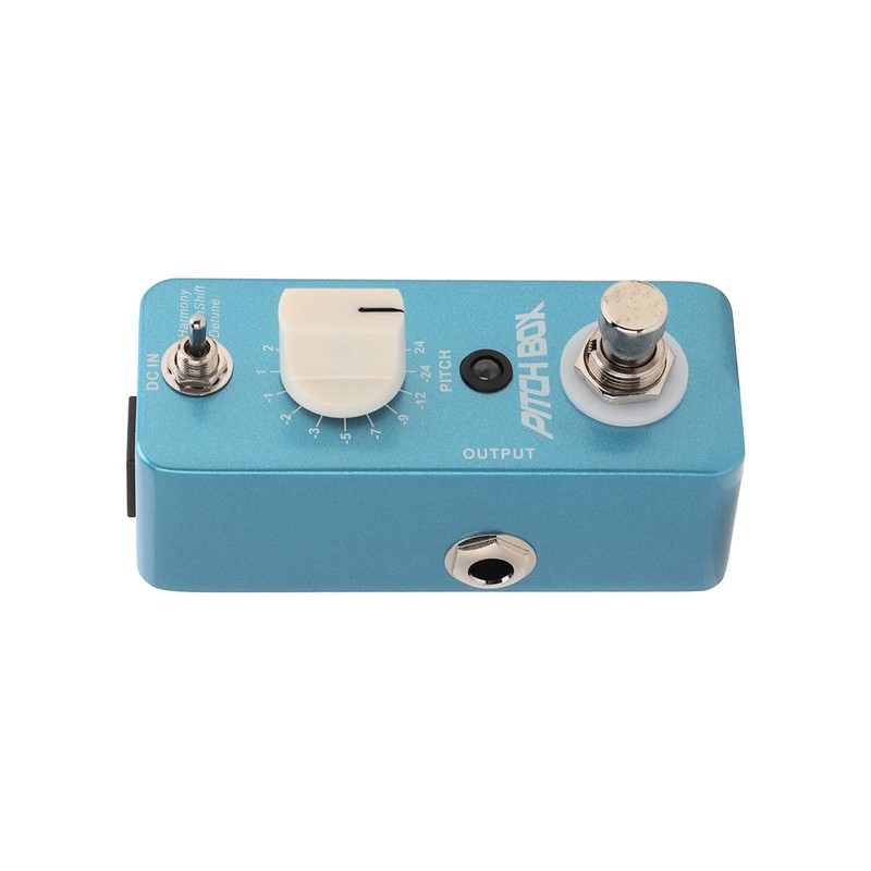 Guitar Pitch Shifts Pedal Metal Blue Reverb Effect Pedals with
