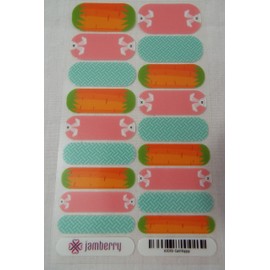 Jamberry Get Hoppy Nail Wrap (Full Sheet) A1018 Retired/Discontinued