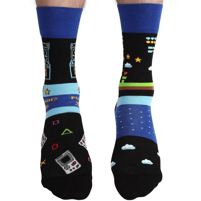 TODO Colours Funny Socks with Motif – Multi-Coloured, Colourful, Crazy