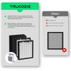 Trucozie T554 Air Purifier Replacement Filter and 4 Washable Pre-Filters