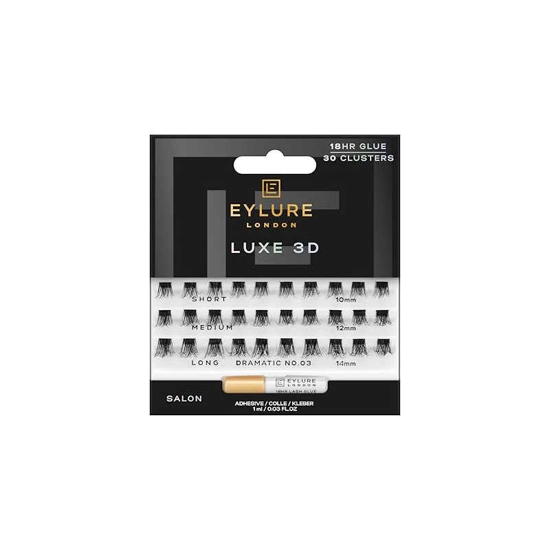 Eylure Luxe 3D Clusters Dramatic No. 03