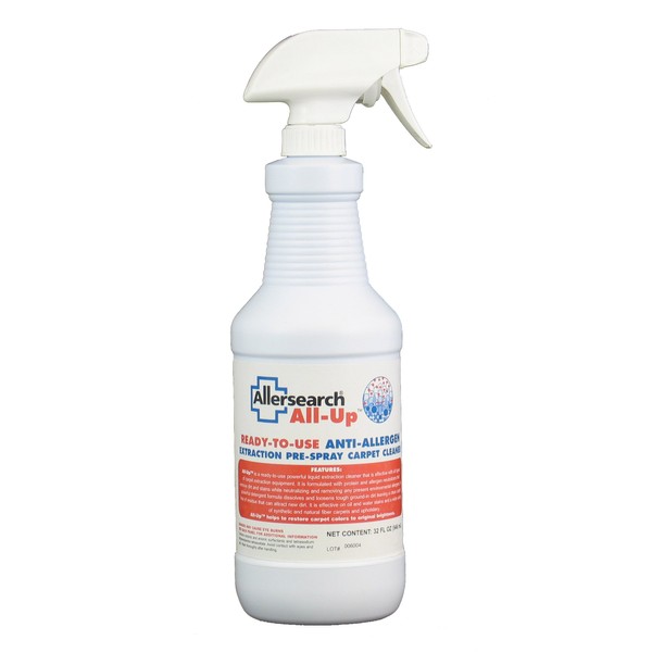 Allersearch All-Up Anti-Allergen Carpet Pre-Spray 32 Oz Ready to Use