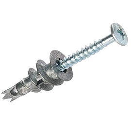 PLASTERBOARD FIXINGS - Metal (PK100) | Expansion Fasteners/Hardware, 100 X Qty - 42793
