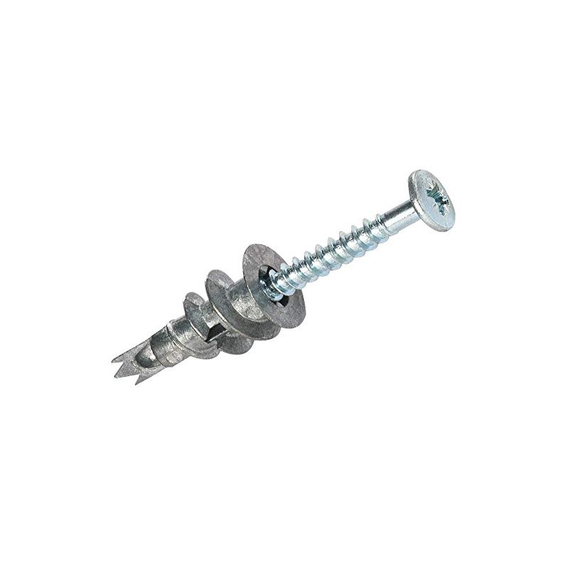 PLASTERBOARD FIXINGS - Metal (PK100) | Expansion Fasteners/Hardware, 100 X