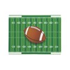 LORCARVIS Football Tablecloth Football Field Polyester Rectangle Table Cloth Washable