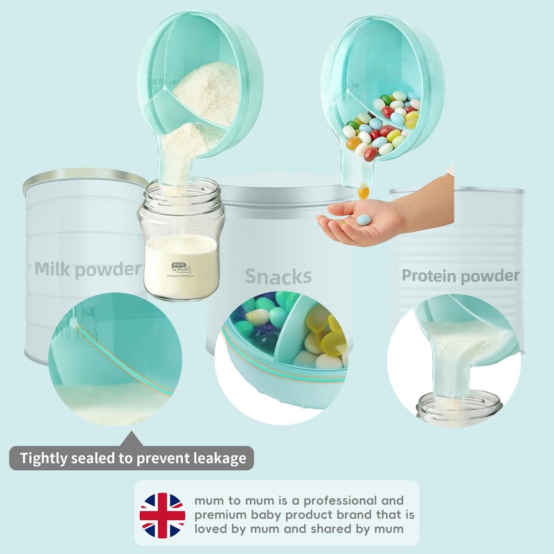 Baby Formula Dispenser Infant Milk Powder Container for Travel,Formula Dispenser