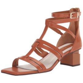 Franco Sarto Womens Korie Strappy Sandal Tan Brown 7.5 M