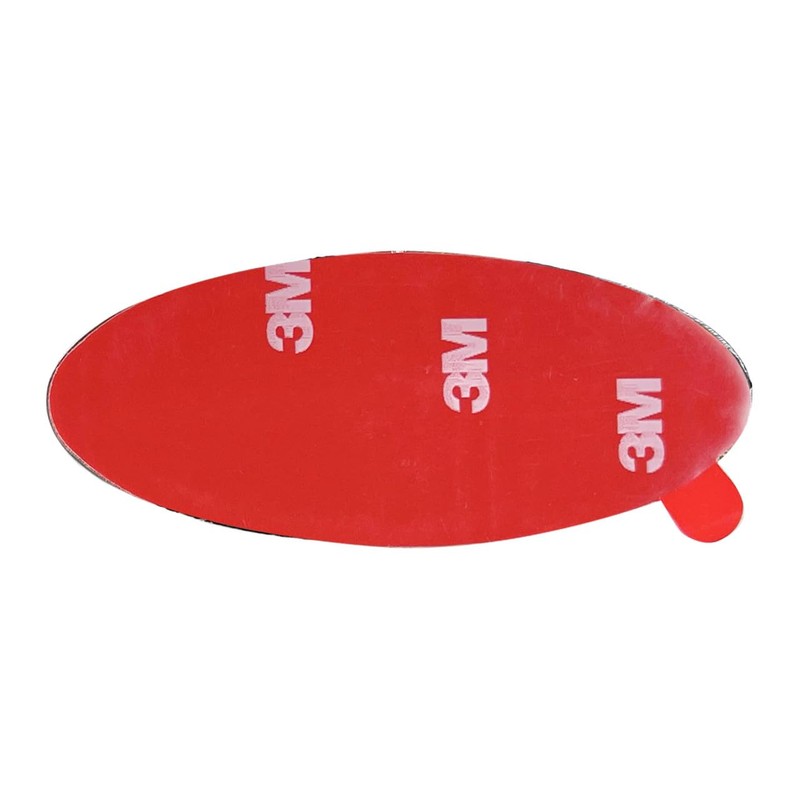 Ford Black Oval Novelty Decorative Logo Chrome Plated Plastic Emblem.