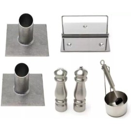 Glo Master Stainless Steel 7 Pc Barbecue Accessory Set