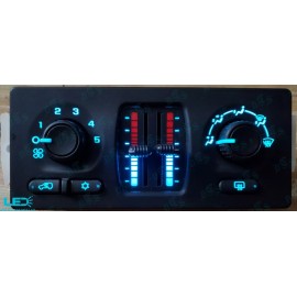 360 LED High Performance 03-06 GM ICE BLUE LED DIY UPGRADE KIT CLIMATE CONTROL SILVERADO SIERRA ESCALADE