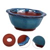 BESPORTBLE Ceramic Orchid Planter Pot Drainage Hole for Succulents Small