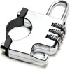 GoodsLand GD-NWDLOCK-SV Helmet Holder Motorcycle Dial Lock Anti-theft Diameter 0.9